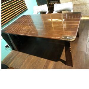 托斯卡纳 塔斯长餐桌 棕榈木 植物油 安全环保 简单大气 客餐厅