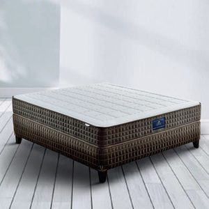 德国朗乐福 防菌抑螨环保助眠床垫席梦思软硬1.8m独立静音乳胶垫