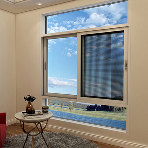 轩尼斯百利安推拉窗带纱铝合金门窗隔音窗隔热卧室窗户定制铝门窗