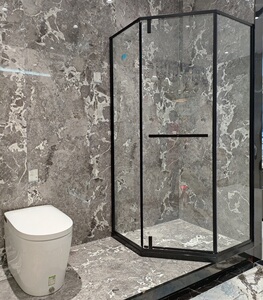 moen摩恩定制淋浴房,整体卫生间干湿分离钢化玻璃开门系列北极星