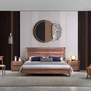 莫凡 客厅餐厅卧室实木家具套餐双人床沙发茶几餐桌餐椅梳妆台