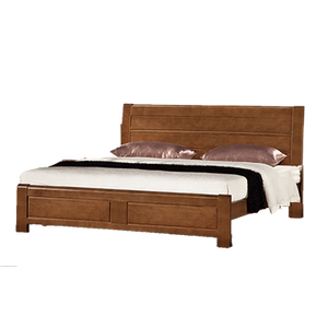 大自然棕床垫全实木欧洲进口榉木大床榫卯工艺全实木床 #319