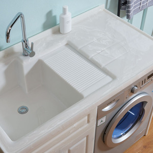 水天一色洗衣柜(含龙头)xh-8001-1300时尚美观高端简约大方