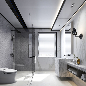 法狮龙铝扣板集成吊顶大板卫生间吊顶铝扣板全套集成吊顶客厅