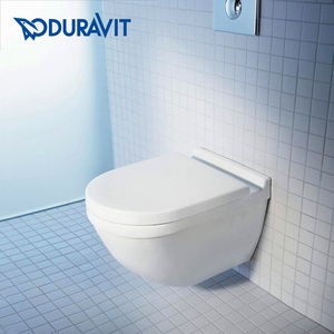 duravit杜拉维特 壁挂式马桶starck3挂壁式坐便器墙排马桶222609