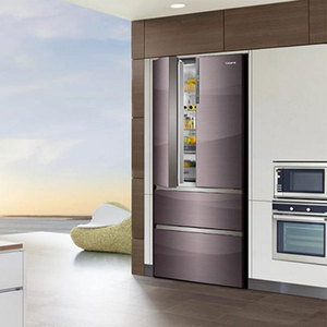 海尔卡萨帝自由嵌入式变频冰箱559升bcd-559wdcpu1