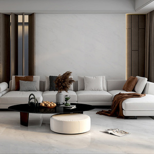 简一大理石瓷砖东方白客厅大理石背景墙瓷砖 现代简约白色瓷砖