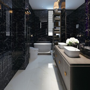 金丝玉瓷砖客厅