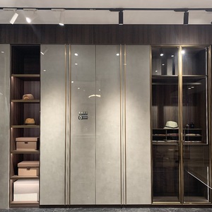 欧派衣柜家用卧室整体衣柜定做轻奢风全屋定制柜子组合摩登时代