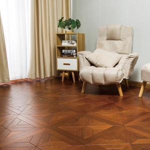 久雅实木复合纯木地板ph109私人定制拼花款式