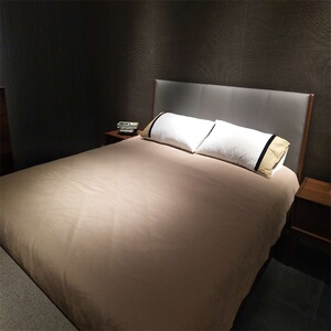 纳斯卡实木床架nb1082型 卧室中式经济型床架 简约易安装