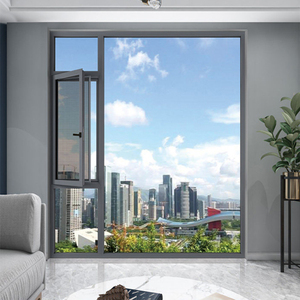 赤岸系统断桥铝合金门窗定制隔音真空玻璃封阳台厨房卫生间定做