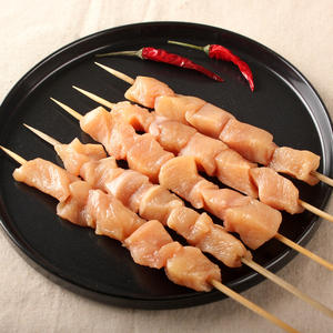 聚石烧烤 鸡肉串5串烧烤食材半成品烤串材料北京同城bbq食物