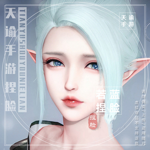 天谕手游捏脸数据成女 玉虚玲珑光刃女脸型数据 风灵49
