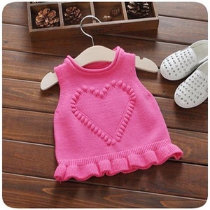 婴儿背心毛衣2019