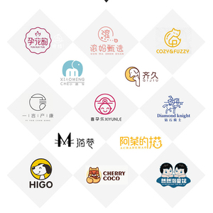 取名logo设计注册商标品牌公司名字店铺店名蛋糕奶茶女装服装起名