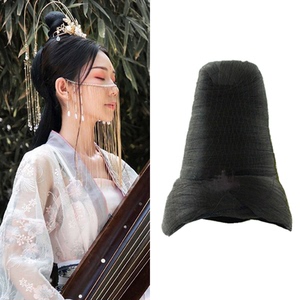 古装汉服发髻麻花新款造型芈月传头饰复古风假发贵妃发包头发饰品