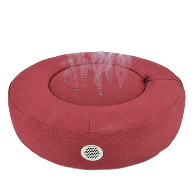 蒲团坐灸艾灸盒坐垫子熏蒸凳子家用仪随身灸熏盆私处臀部艾炙全身