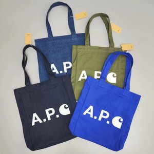 日本韩国APC Tote bag单肩包手提包购物袋手提袋托特大容量妈咪包