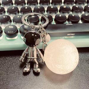 lv&gedete 太空人宇航员汽车钥匙扣链女情侣书包挂件定制生日礼物