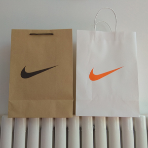 耐克nike牛皮纸袋子 手提袋纸袋 购物袋 支持定做 量大包邮