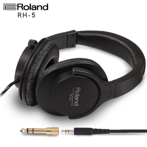 Roland罗兰RH5头戴式立体声监听耳机舞台 电子鼓电钢琴通用RH-200