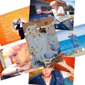 防弹少年团新专butter郑号锡专辑照 大尺寸海报 6张一套包邮