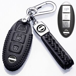 2022款日产天籁钥匙套真皮21款尼桑日产20天籁公爵专用车钥匙包扣