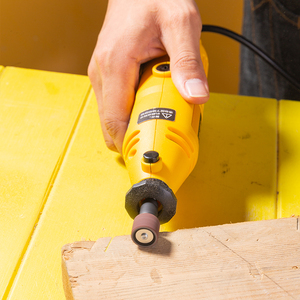 得力电磨机手工打磨机抛光电动雕刻工具小型切割多功能手持雕刻机