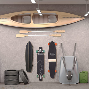 滑板挂墙支架挂架滑板展示架儿童长板壁挂架冲浪板收纳滑板配件架