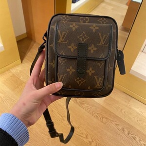 【好价拍】路易威登/lv经典老花相机包男士女士同款单肩斜挎包