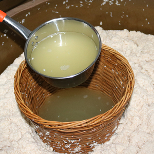 湖北十堰房县黄酒洑汁酒 手工纯糯米酒甜酒原浆养生甜型5斤桶装