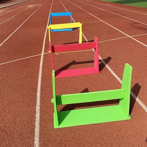 软式跨栏架少儿趣味田径器材幼儿园小学生体育用品田联练习泡沫栏