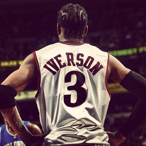 76人nba球衣费城之子答案艾弗森3号篮球服男女背心网眼球迷版球服