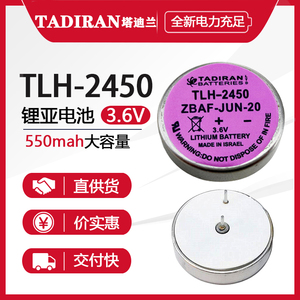 塔迪兰纽扣电池3.6v传感器胎压检测器TLH-2450耐高温锂电子ER2450