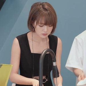 心动的信号方彬涵melody同款衣服方领无袖背心连衣裙女夏长裙