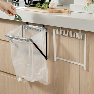 垃圾袋支架折叠垃圾架简易悬挂塑料袋固定器厨房挂架方便袋支撑架