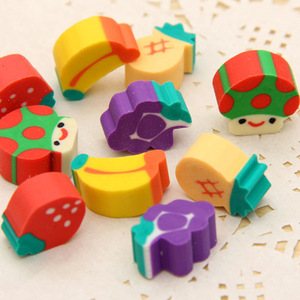 卡通可爱水果迷你橡皮擦100块文具创意礼品橡皮幼儿园小学生奖品