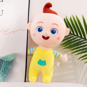 新品u007f宝宝巴士超级宝贝啾啾公仔玩偶儿童布娃娃陪睡抱枕毛绒