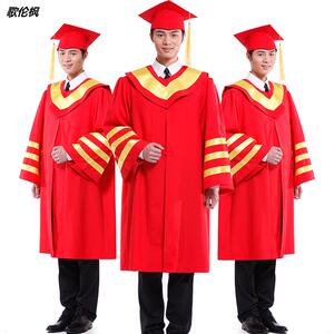 学位学士服毕业礼服大学生工科理科文科研究生硕士医学班服博士服