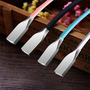 typec泰普c安卓数据线两头一样扁线不易折断 tipc 车载充电线扁口