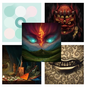 草原重金属 九宝乐队专辑5cd 十丈铜嘴 灵眼 车载无损黑胶光盘