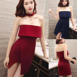 夜店包臀公主裙