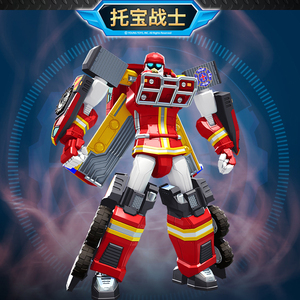 韩版正版托宝兄弟瓦卡恩超能版汽车战士变形玩具机器人金刚男孩6