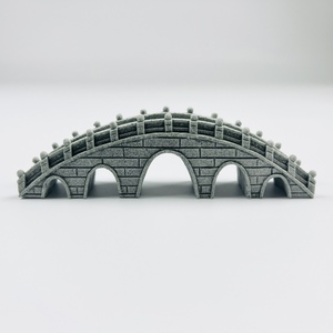 沙盘小桥园林设计拱桥模型桥梁沙盘模型材料微景观摆件迷你小桥