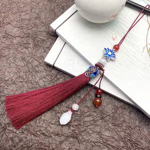 古风流苏手机挂件中国风宫铃小吊坠穗子挂饰文艺创意饰品压襟挂坠