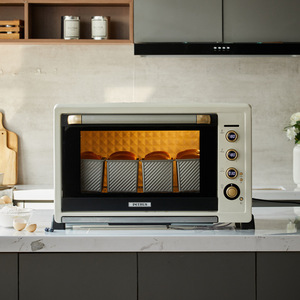 柏翠pe6080/6880烤箱风炉平炉二合一商用电烤箱家用发酵私房80升