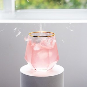 玻璃酒杯日式创意水杯家用啤酒杯ins风女北欧小喝茶杯子小号迷你