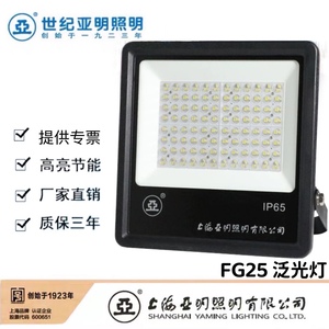 上海世纪亚明FG25C亚牌LED灯投光灯泛光灯400W500W室外球场大功率