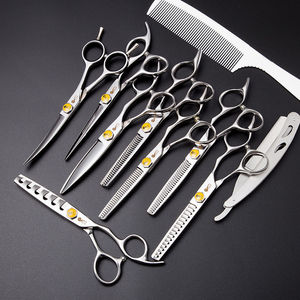 美发发型师平剪碎发打薄剪头发专用牙剪子理发店小型小胖食品批发6